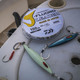 product variation DAIWA J-Fluoro 40lb 50yds Fluorocarbon Leader With Parallel Spooling Band (JFL40-50) image