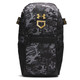 product variation UNDER ARMOUR UA Utility Print Black/Metallic Gold Baseball Backpack (1369318-005-OSFA) image
