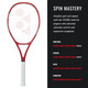 product variation YONEX Vcore 100 Ruby Red Tennis Racquet (VC08100) image