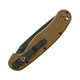 product variation ONTARIO KNIFE COMPANY RAT II Linerlock Coyote Brown Folding Knife (ON8830CB) image