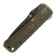 product variation Brass Handle/Black Stonewashed 14C28N Blade image