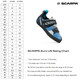 product variation SCARPA Men's Helix V Hyper Blue/Silver Climbing Shoes (70107/000-HybluSil) image