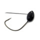 product variation GAMAKATSU G-Finesse #1/0 3/32oz NS Black Wacky Fishing Jig Heads, 3-Pack (312411-BK-3/32) image
