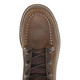 product variation WOLVERINE Men's Trade Wedge Unlined 6in Moc-Toe Composite-Toe Dark Brown Work Boots (W241057) image