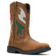 product variation WOLVERINE Men's Rancher Flag Steel-Toe Wellington Brown Work Boots (W241183) image