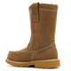 product variation WOLVERINE Men's Floorhand Moc-Toe Steel-Toe Pull-On Wellington Dark Wheat Work Boots (W241194) image