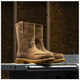 product variation WOLVERINE Men's Floorhand Moc-Toe Steel-Toe Pull-On Wellington Dark Wheat Work Boots (W241194) image