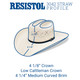 product variation RESISTOL All My Ex's Natural Cowboy Hat (RSALMX-304281) image