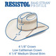 product variation RESISTOL 20X Wildfire BA Profile Natural/Tan USTRC Cowboy Hat (RSWIFI-BA4296) image