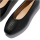 product variation Open Box (Damaged package): FITFLOP Delicato High-Cut Soft-Leather Ballet Flats, Color: Black, Size: 10 (A0P-001-080) image