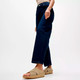 product variation FITFLOP Lulu Lux Graphic-Weave Suede Cross Cappuccino Slides (A4R-923) image