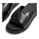 product variation FITFLOP Gen-FF Folded-Leather All Black Slides (A2Z-090) image