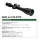 product variation KONUS Diablo 6-24x50mm 1/2 Mil Dot Illuminated Reticle Riflescope (7173) image