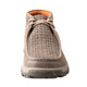 product variation TWISTED X Men's CellStretch Chukka Grey and Grey Driving Moc (MXC0015) image