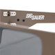 product variation GATORZ EYEWEAR Warhawk Sig Sauer Dark Earth with Black Logo/Smoke Polarized Sunglasses (GZ-54-377) image