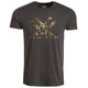 product variation VORTEX Men's Mossy Oak Bottomland Camo Logo Charcoal Heather Short Sleeve T-Shirt (126-33-CHH) image