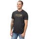 product variation VORTEX Men's Mossy Oak Bottomland Camo Shield Charcoal Heather Short Sleeve T-Shirt (126-30-CHH) image