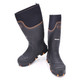 product variation Open Box (Great condition, limited use): DRYSHOD Men's Megatar, Color: Black/Orange, Size: 10 (MEG-MH-BK-10) image