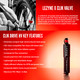 product variation LEZYNE Clik Drive HV Black/Red Hand Pump (1-MP-CLKHV-V104) image