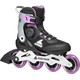 product variation ROLLERBLADE Women's Macroblade 84 BOA Black/Lavender/Blue Star Inline Skates (86B0760080NZ06) image