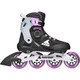 product variation ROLLERBLADE Women's Macroblade 84 BOA Black/Lavender/Blue Star Inline Skates (86B0760080NZ06) image