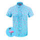 product variation RETRO RIFLE Men's Tactimingo Blue Button Down Shirt (82297282) image