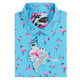 product variation RETRO RIFLE Men's Tactimingo Blue Button Down Shirt (82297282) image