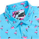 product variation RETRO RIFLE Men's Tactimingo Blue Button Down Shirt (82297282) image