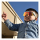 product variation PIT VIPER The Playmate XS Blue with Pink and White Splatter Sunglasses (E-2K-PLAYMTE-JXS) image