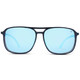 product variation OPTIC NERVE Unisex Cousin Matte Gray Frame with Brown Lens/Blue Mirror Sunglasses (22628) image