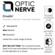 product variation OPTIC NERVE Unisex Cruzin' Shiny Black Frame with Smoke Lens Sunglasses (22679) image