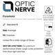 product variation OPTIC NERVE Unisex FixieMAX Matte Black Frame with Smoke Lens/Red Mirror Sunglasses (22077) image