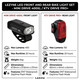 product variation LEZYNE Mini Drive 400XL With KTV Drive Pro+ Pair Light Kit (1-LED-24P-V704) image