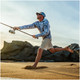 product variation HUK Men's Airweight KC Printed Sharkskin Estuary Camo Hoodie (H1200750-028) image