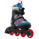 product variation K2 SKATES Youth Eddie Pro Gray Blue Adjustable Inline Skates (SK26218800) image