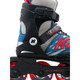 product variation K2 SKATES Youth Eddie Pro Gray Blue Adjustable Inline Skates (SK26218800) image