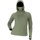 product variation DOING SOMETHING GREAT Women's Nora 2.0 Eucalyptus Hooded Shirt (54785-par) image