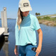 product variation DOING SOMETHING GREAT Women's Vintage Seaside Green Tee (54794-par) image