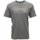 product variation HOOEY Men's OG Steel Gray Crew Neck Cotton SS T-Shirt (HT1566DKGY) image