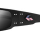 product variation Black w/Patriot G Logo Frame / Smoke Optimized Polarized (OPz) Lenses | VLT - 10% image