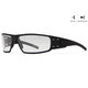 product variation Black w/Black Logo Frame / ANSI Z87.1+ MILSPEC Ballistic Clear w/Anti-Fog Lenses | VLT - 89% image