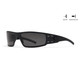 product variation Black w/Black Logo Frame / ANSI Z87.1+ MILSPEC Ballistic Smoke w/Anti-Fog Lenses | VLT - 17% image