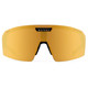product variation Black w/Engraved Logo Frame / ANSI Z87.1+ Smoke Polarized w/Gold Mirror w/Anti-Fog Lenses | VLT - 10% image