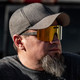 product variation Black w/Engraved Logo Frame / ANSI Z87.1+ Smoke Polarized w/Gold Mirror w/Anti-Fog Lenses | VLT - 10% image