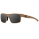 product variation Tan w/Black Logo Frame / Smoke Non-Polar Lenses | VLT - 12% image