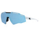 product variation Frost w/Black Logo Frame / ANSI Z87.1+ Smoke Polarized w/ Blue Mirror w/Anti-Fog Lenses | VLT - 13% image