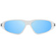 product variation Frost w/Black Logo Frame / Smoke Optimized Polarized (OPz) w/ Blue Mirror Lenses | VLT - 12% image