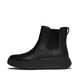 product variation Open Box (Damaged package): FITFLOP F-Mode Stitch Warm Tumbled-Leather Chelsea Boots, Color: Black, Size: 8 (E1R-001-060) image