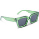 product variation OPTIC NERVE Unisex Afterglow Shiny Crystal Green Frame with Smoke Lens Sunglasses (22758) image