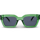 product variation OPTIC NERVE Unisex Afterglow Shiny Crystal Green Frame with Smoke Lens Sunglasses (22758) image